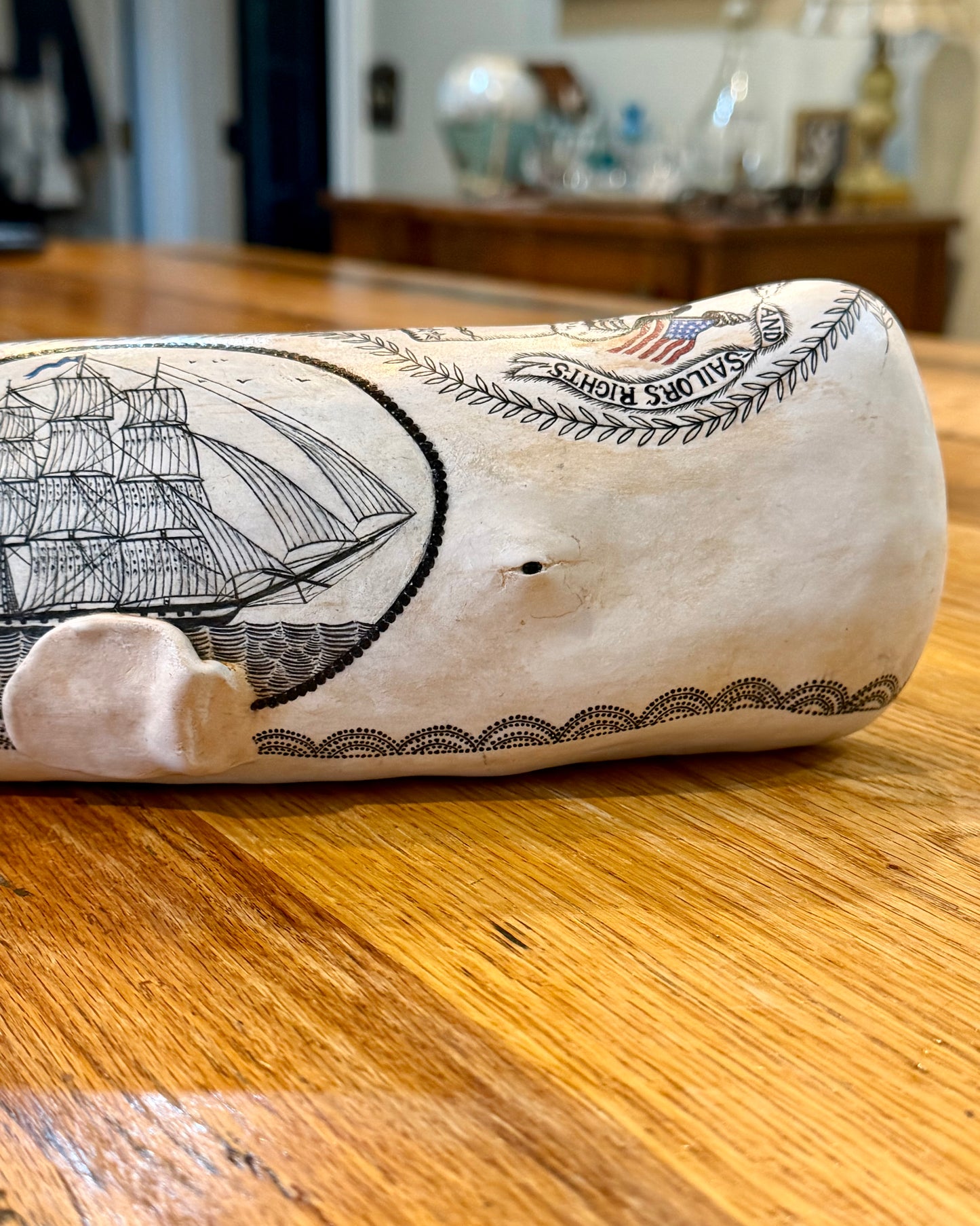 'Alden’ Sperm Whale Sculpture