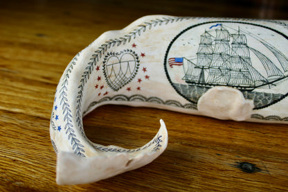 'Alden’ Sperm Whale Sculpture