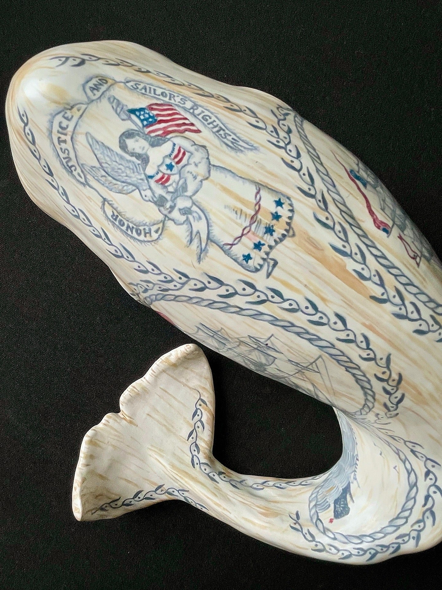 'Edward' Sperm Whale Sculpture
