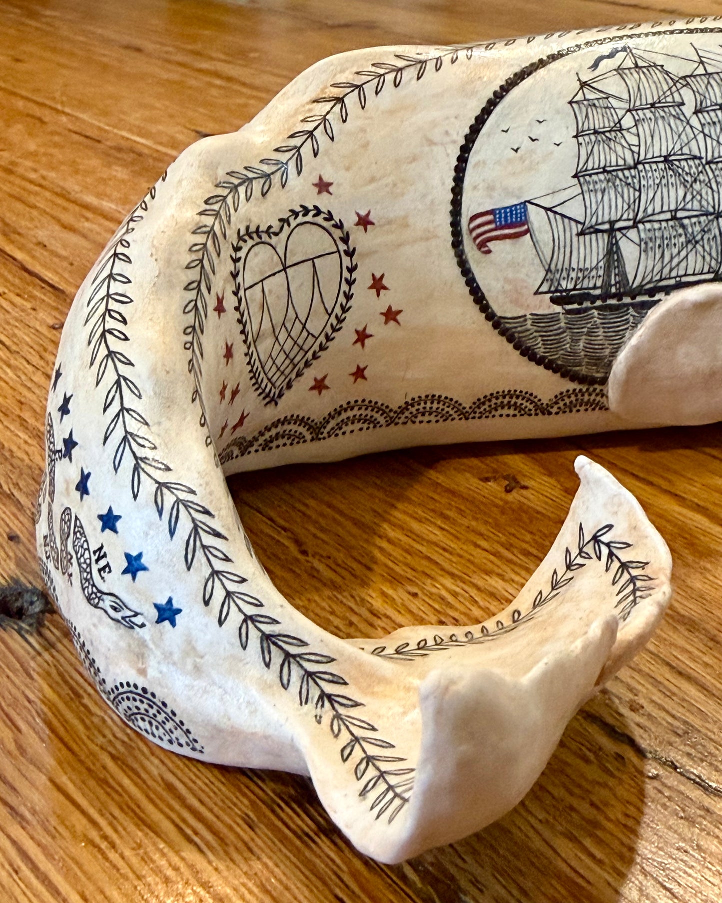 'Alden’ Sperm Whale Sculpture