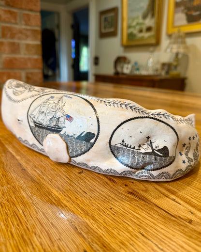 'Alden’ Sperm Whale Sculpture