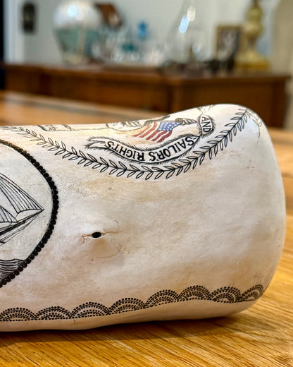 'Alden’ Sperm Whale Sculpture