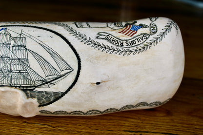 'Alden’ Sperm Whale Sculpture
