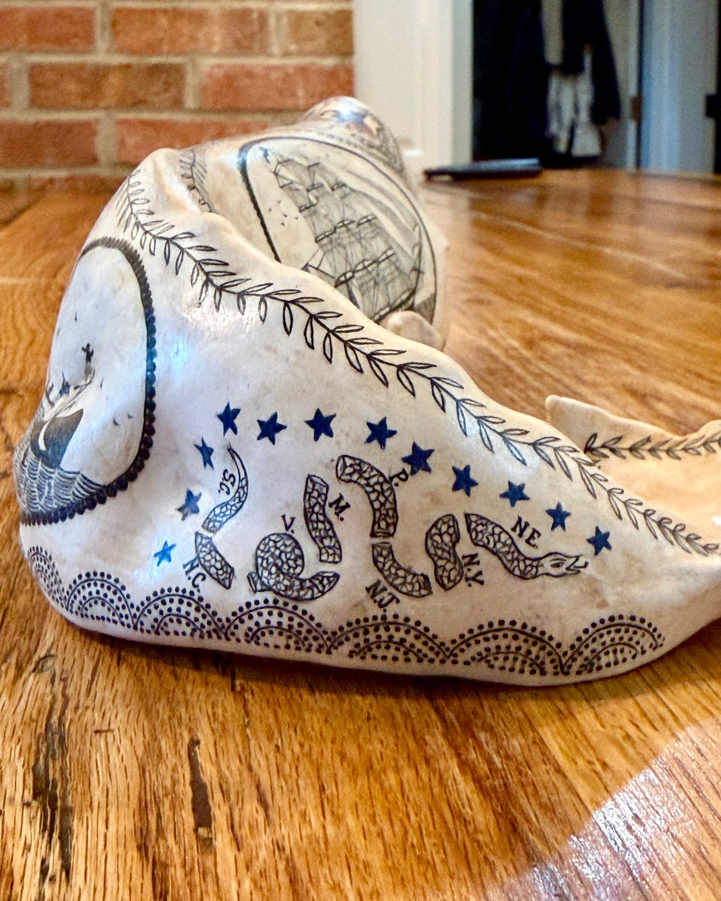 'Alden’ Sperm Whale Sculpture