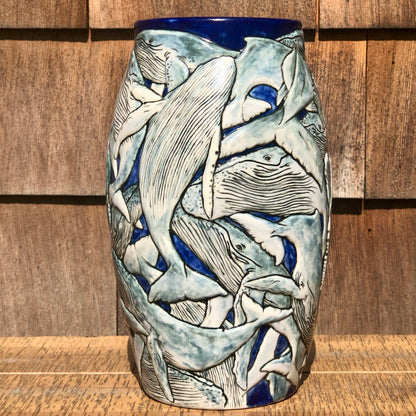 Humpback Whale Vase