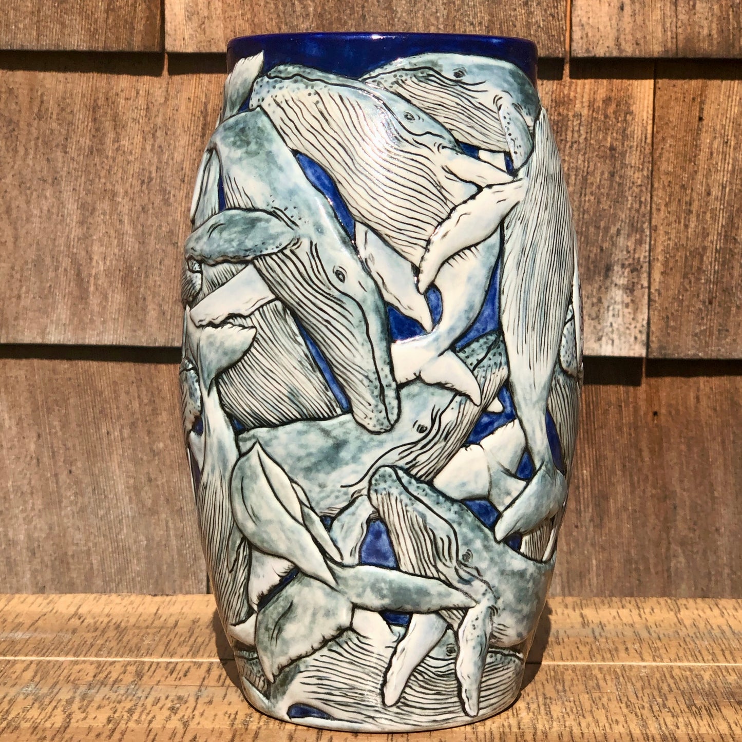 Humpback Whale Vase