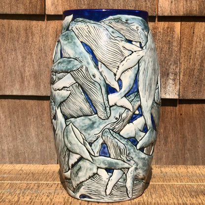 Humpback Whale Vase