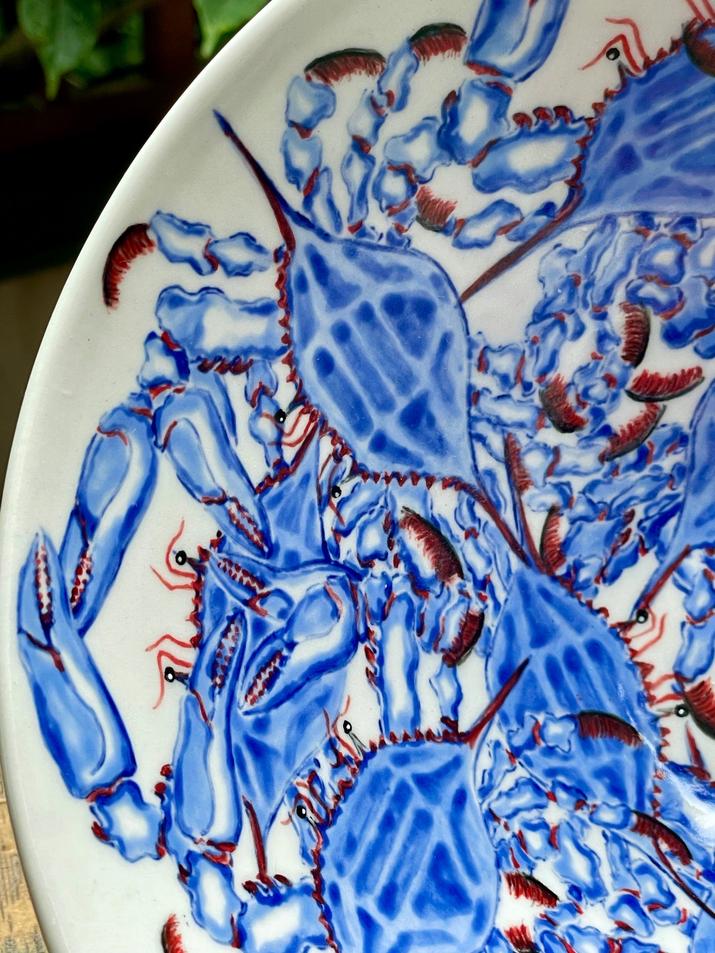 Blue Crab Large Bowl