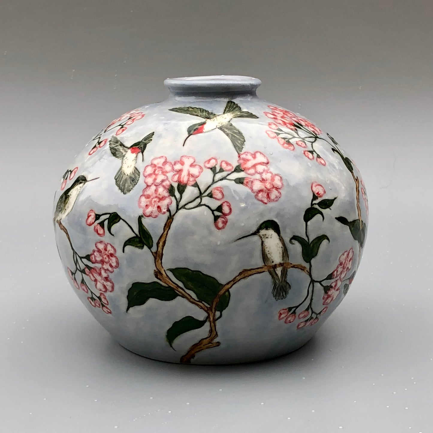 Hummingbird Bud Vase