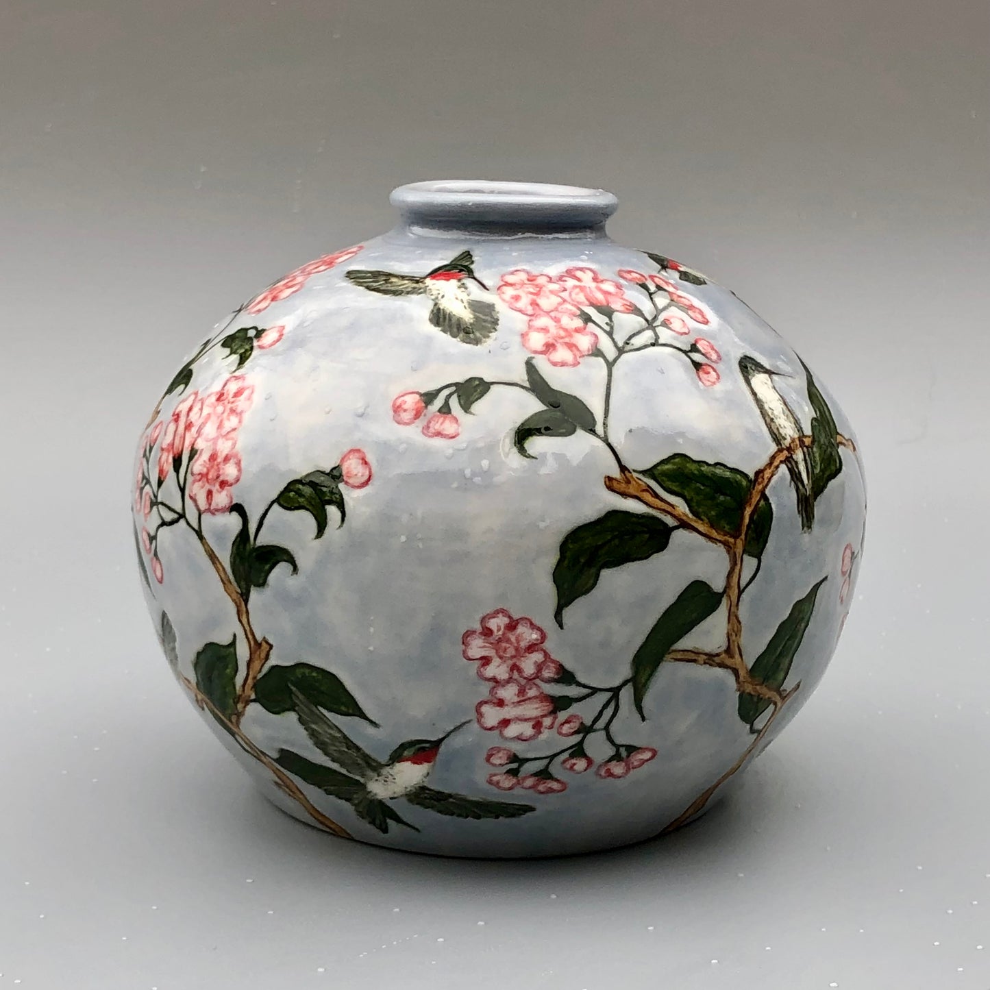 Hummingbird Bud Vase