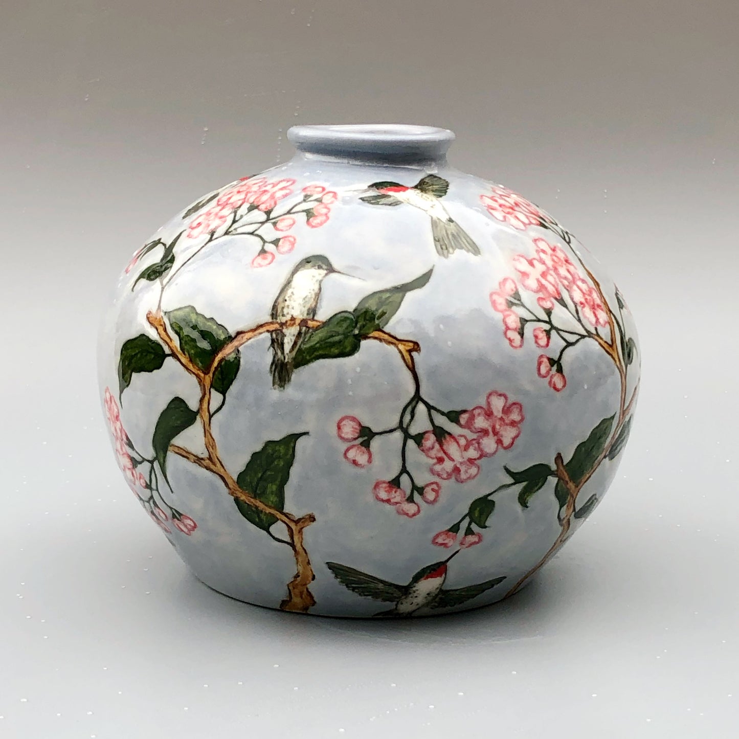 Hummingbird Bud Vase