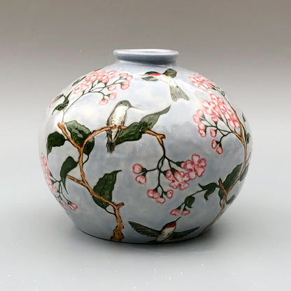 Hummingbird Bud Vase