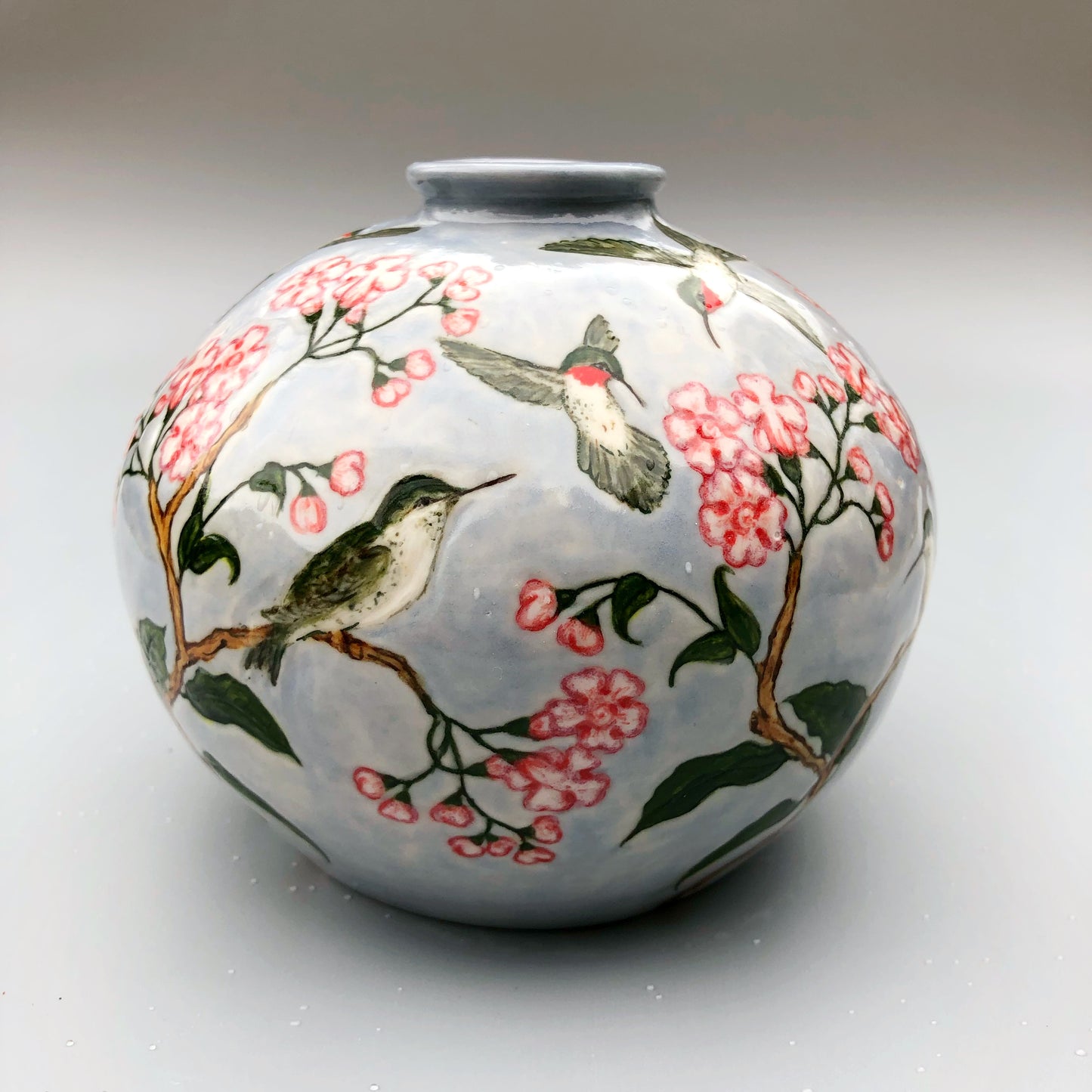 Hummingbird Bud Vase