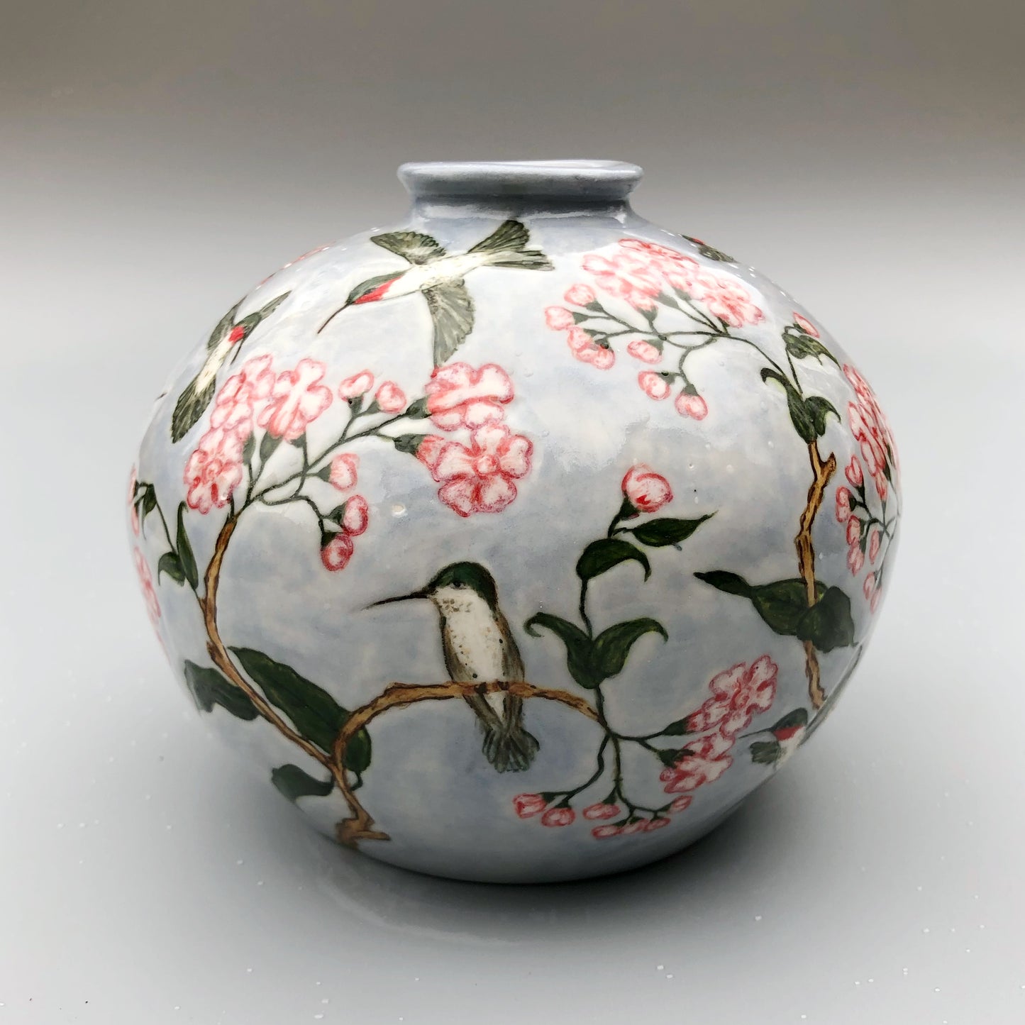 Hummingbird Bud Vase